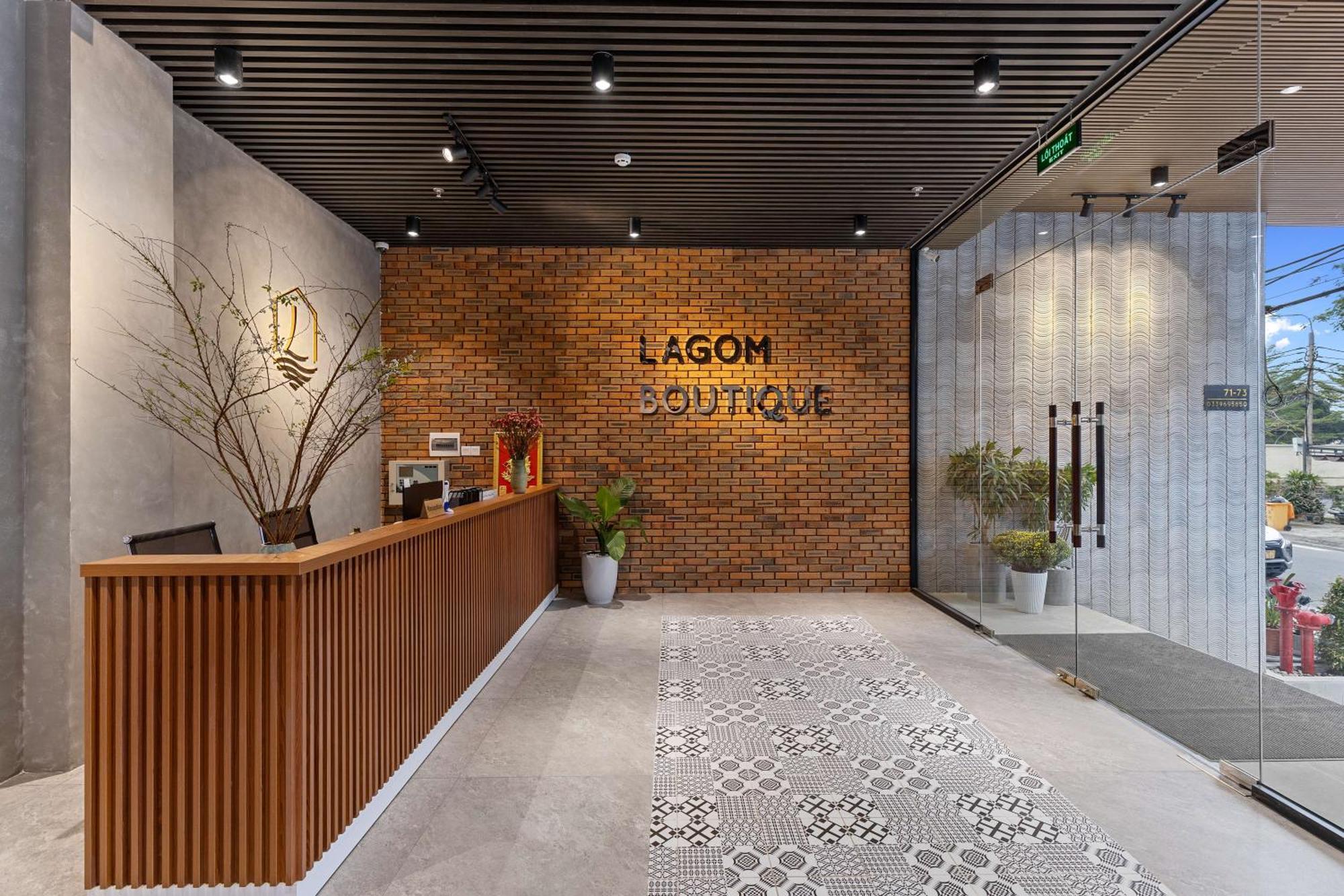 Lagom Boutique Hotel Дананг Екстер'єр фото